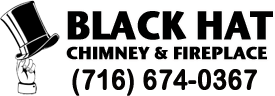 Black Hat Chimney & Fireplace logo